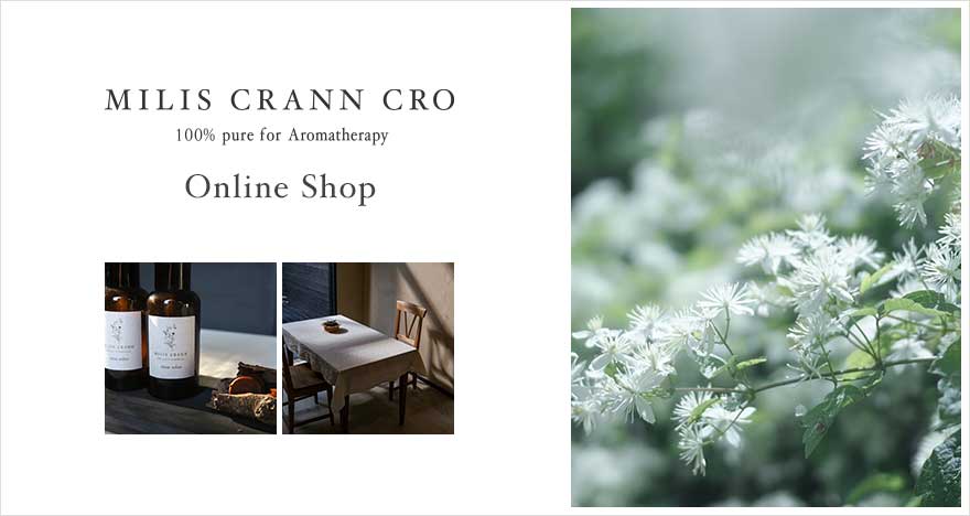 オンラインショップ「MILIS CRANN CRO」